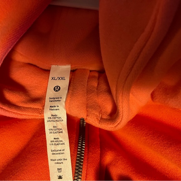 Lululemon Raspberry Cream Scuba - Picture 4 of 5